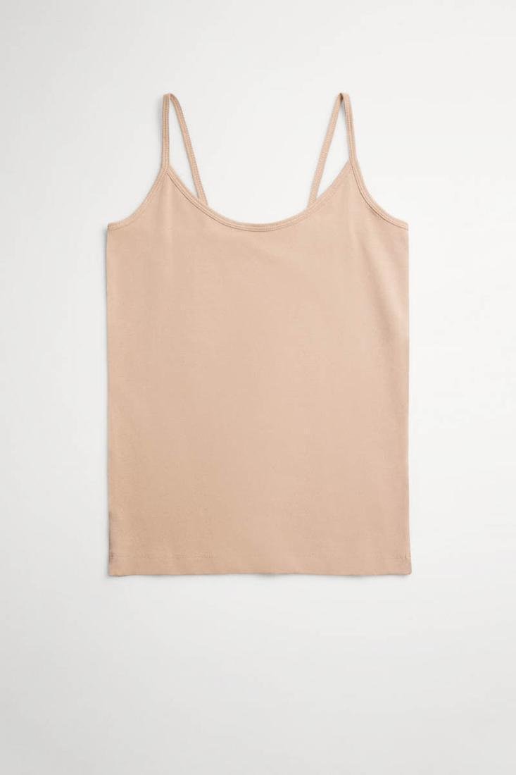 CAMISETA TIRANTE FINO ALGODÓN YSABEL MORA - Imagen 4